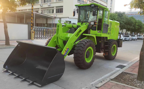 electric front end loader