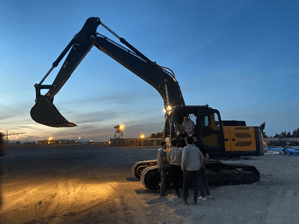 LTMG crawler excavators