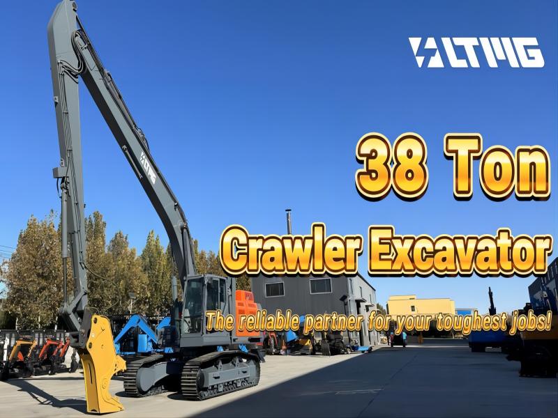 Новый большой 38-тонный экскаватор LTMG — эксперт в горнодобывающей и строительной отрасли