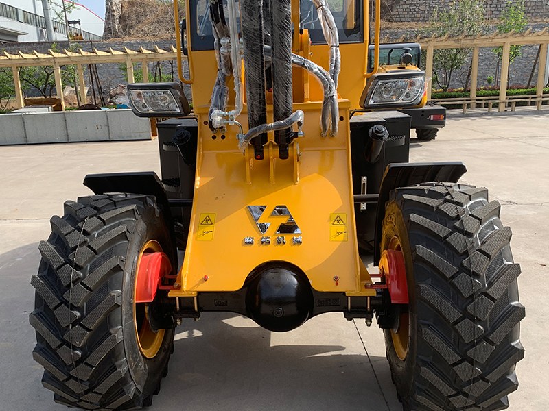 details of 2 ton telescopic loader