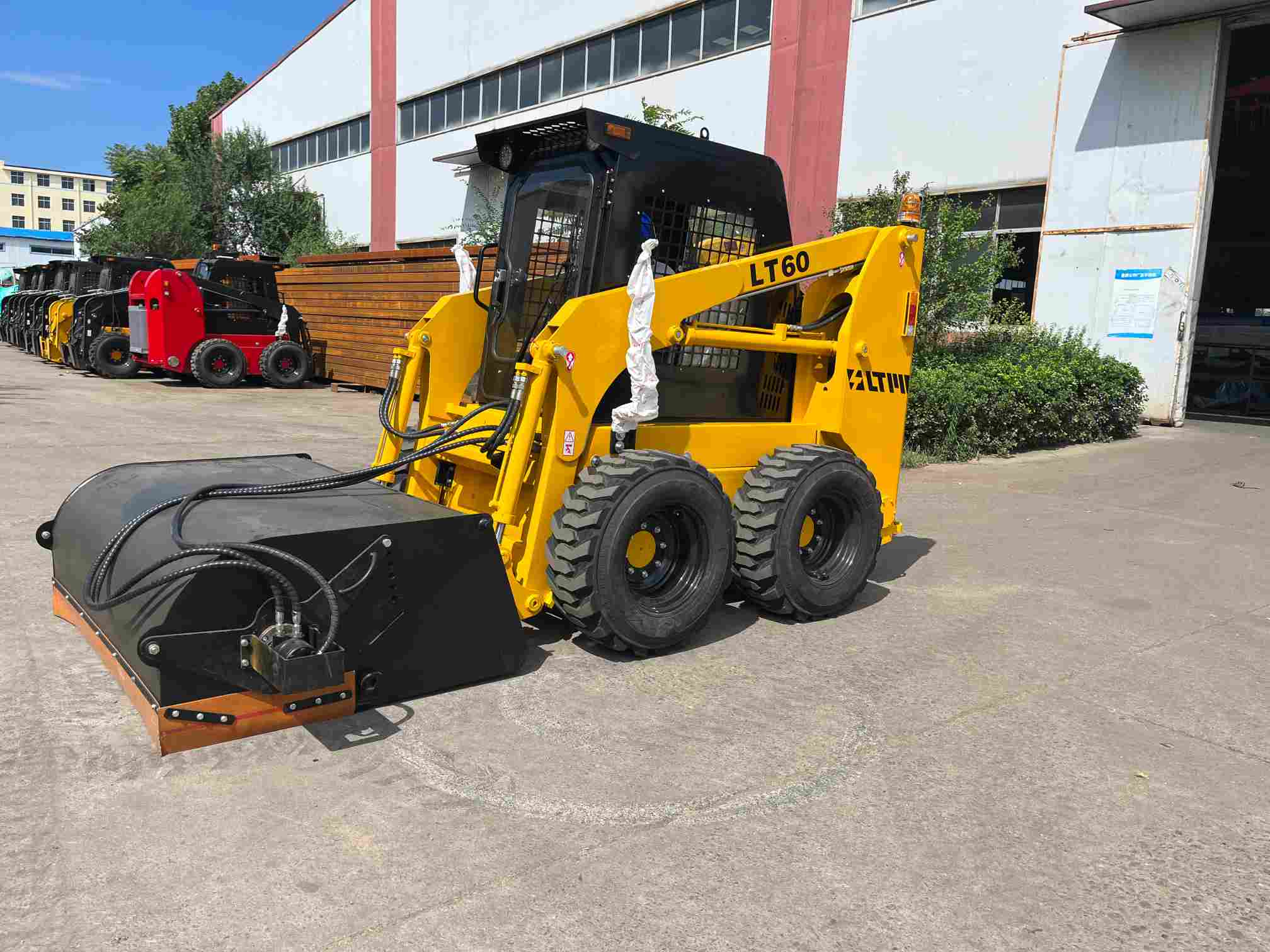 Skid Steer Sweeper Attachment For Sale