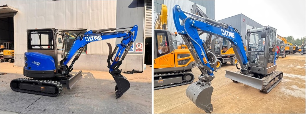 Small Tracked Excavator