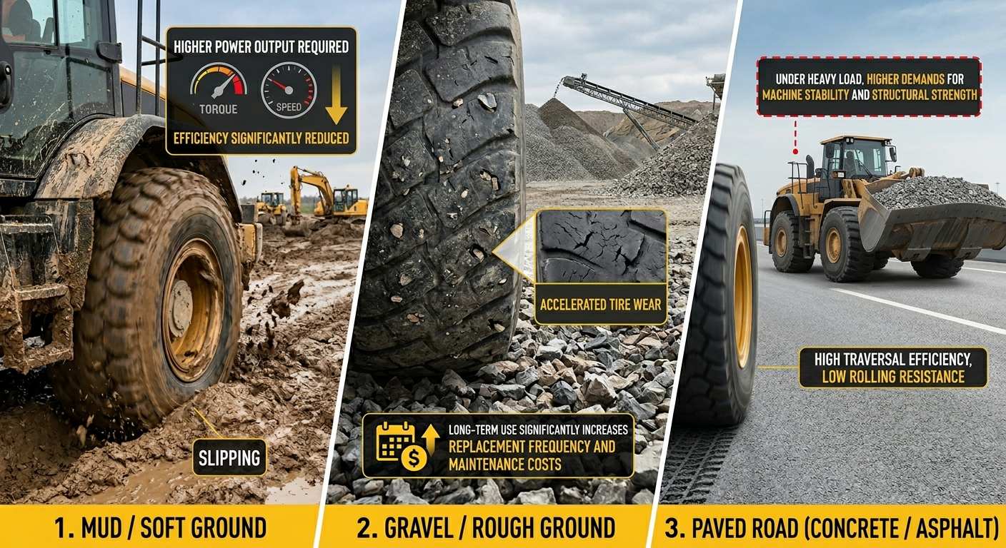 Tire and Ground Condition Compatibility